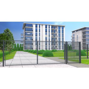 Industristängsel - Antracitgrå RAL7016