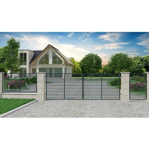 Staket Modern 3 - För hem & trädgård