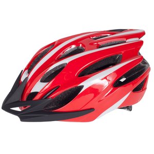Cykelhjälm - röd