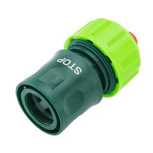 Snabbkoppling 3/4" med vattenstopp