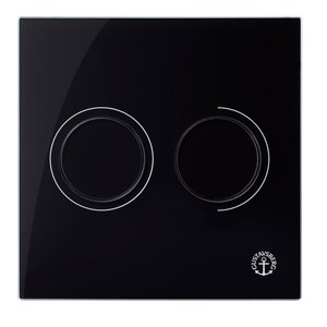 Gustavsberg Väggtrycke Triomont XS pneumatisk duo glas