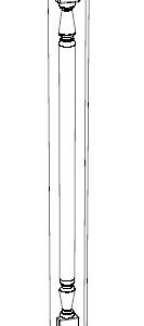 Ballingslöv Pelare 45 Grader 850x50 BT