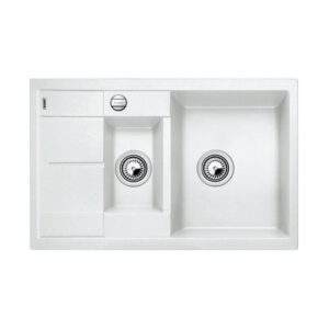 Blanco Infälld Diskho Metra 6 S Compact Vit
