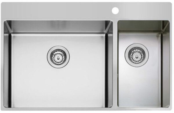 Decosteel Infälld Diskho XV 5023 TAP-WING - Vänster Rostfritt